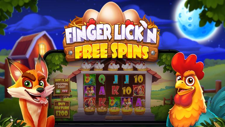 Finger Lick’n Free Spins Screenshot