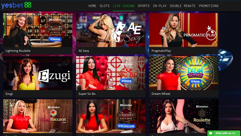 كازينو Yesbet88 لقطة الشاشة 4