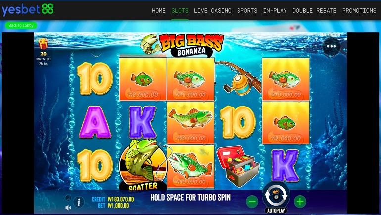 كازينو Yesbet88 لقطة الشاشة 2